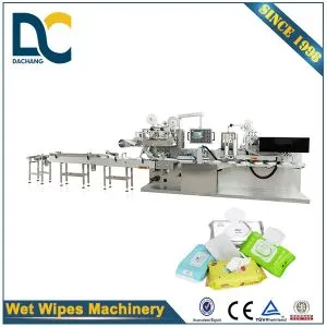 KGT-340B 30-120pcs automatik penuh Wet Wipes Packing Machine Price